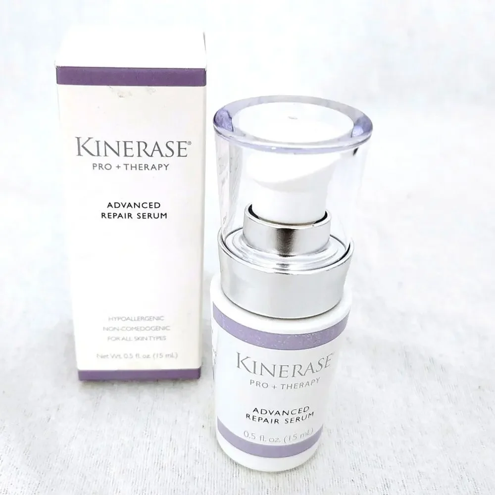 Kinerase Pro Therapy Advanced Repair Serum 0.5 oz. Hypoallergenic All Skin